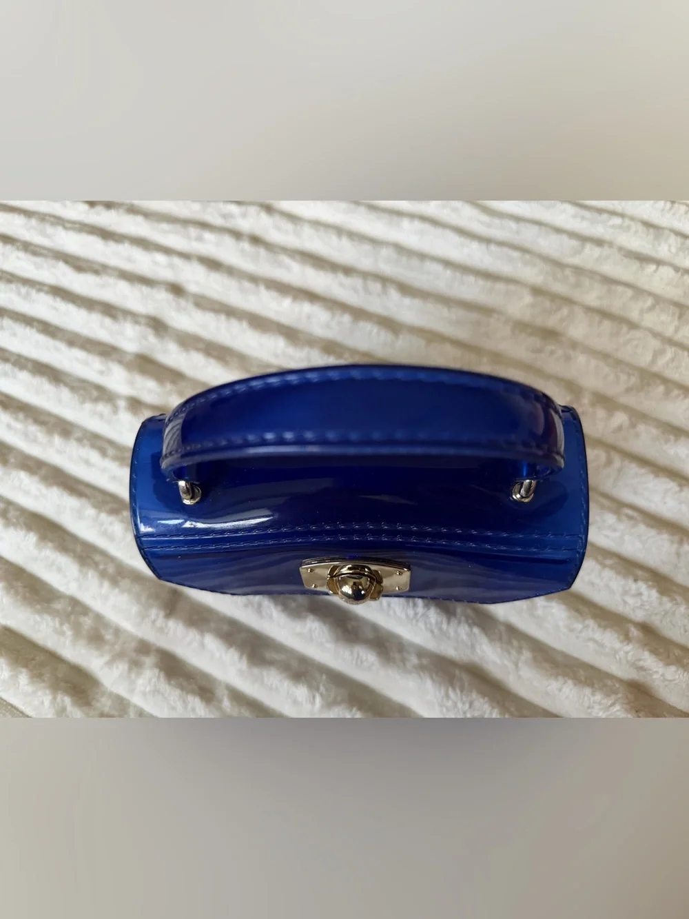 Classic Top-Handle Women's Bag in Deep Blue